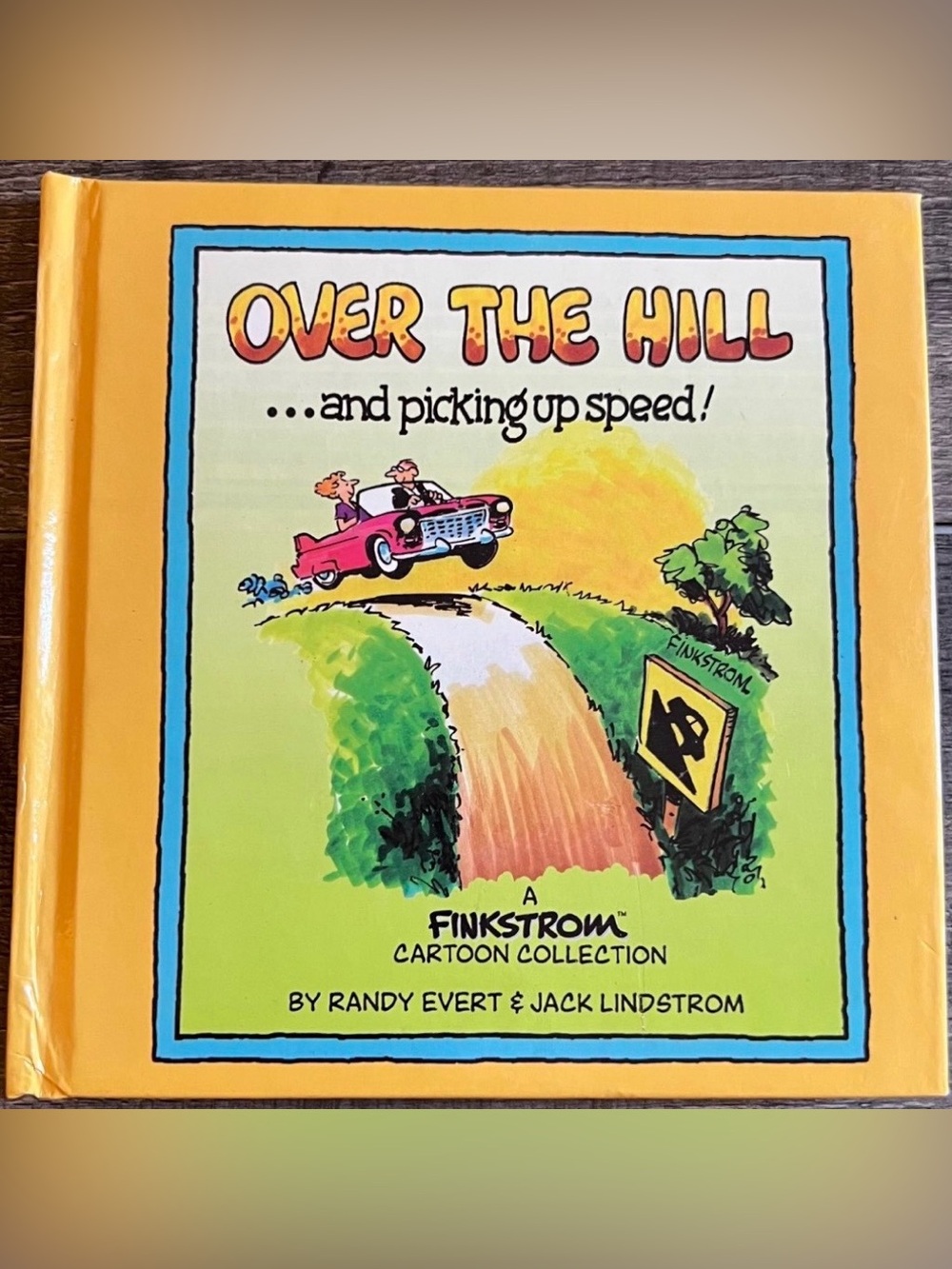💞 New Over The Hill And Picking Up Speed Novelty Gag Gift Book